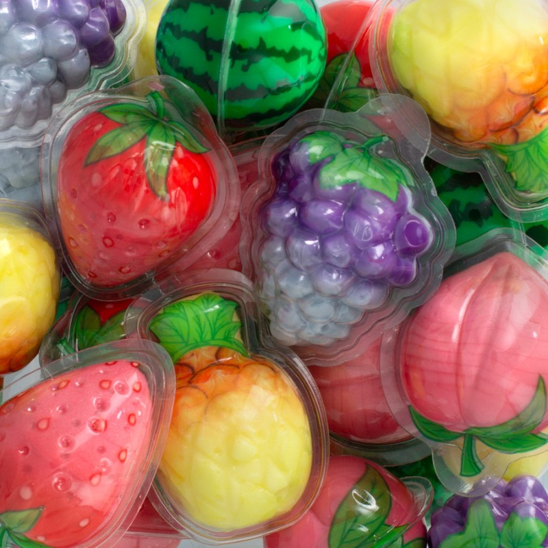Fruite 3D juicy gummy (à l'unité)