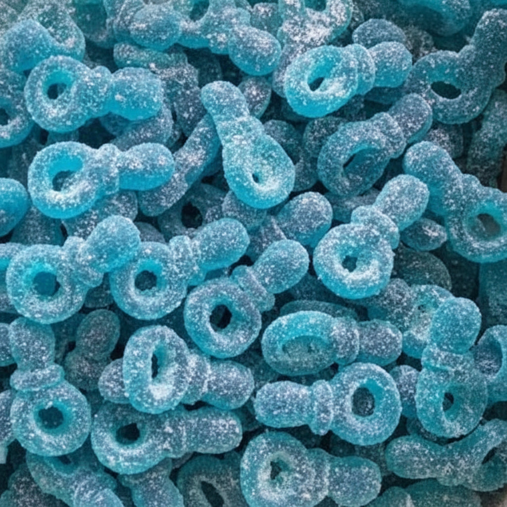 Tétines framboise sucrées - 100gr