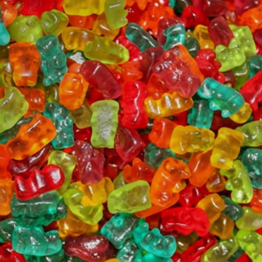Mini Oursons lisse saveur fruité – 100g