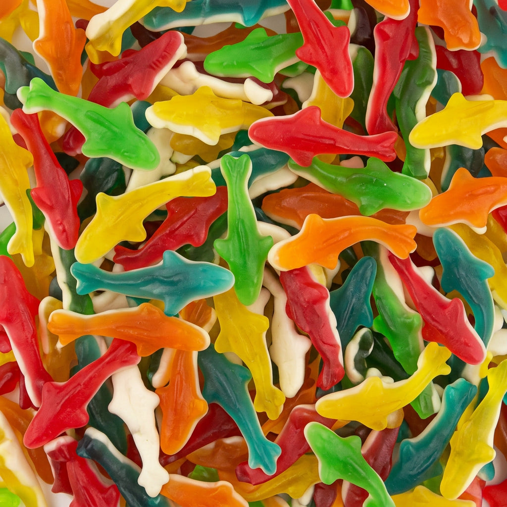 Requins Lisses – Bonbons Gélifiés Fruités – 100g
