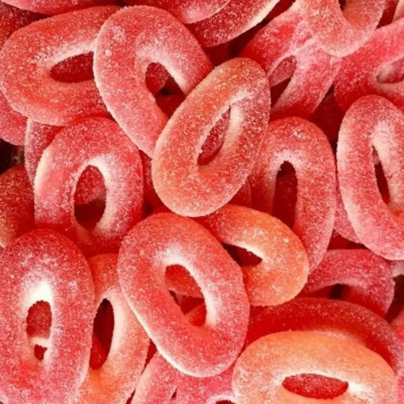 Anneau Fraise Acidulé Dulceplus - 100 gr