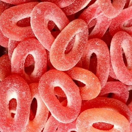 Anneau Fraise Acidulé Dulceplus - 100 gr
