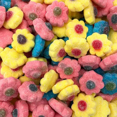 Fleurs Sucrées Gélifiées Halal – Bonbons Moelleux – Dulceplus – 100g