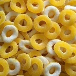 ANNEAUX BANANE JAUNE - 100G