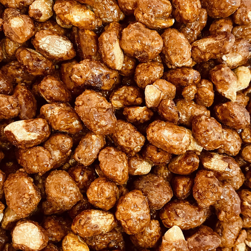 Chouchous cacahouètes croquantes enrobées de caramel - 100 g