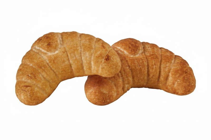 Croissants Fourrés au Chocolat Marshmallow – Bonbons Moelleux – x5