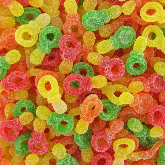 TETINES FRUITS SUCREES  - 100 gr