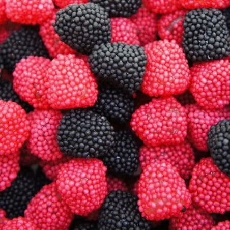 MURES PERLEES ROUGE ET NOIR - 100gr