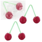 SUCETTES DOUBLES CERISE ( L UNITE )