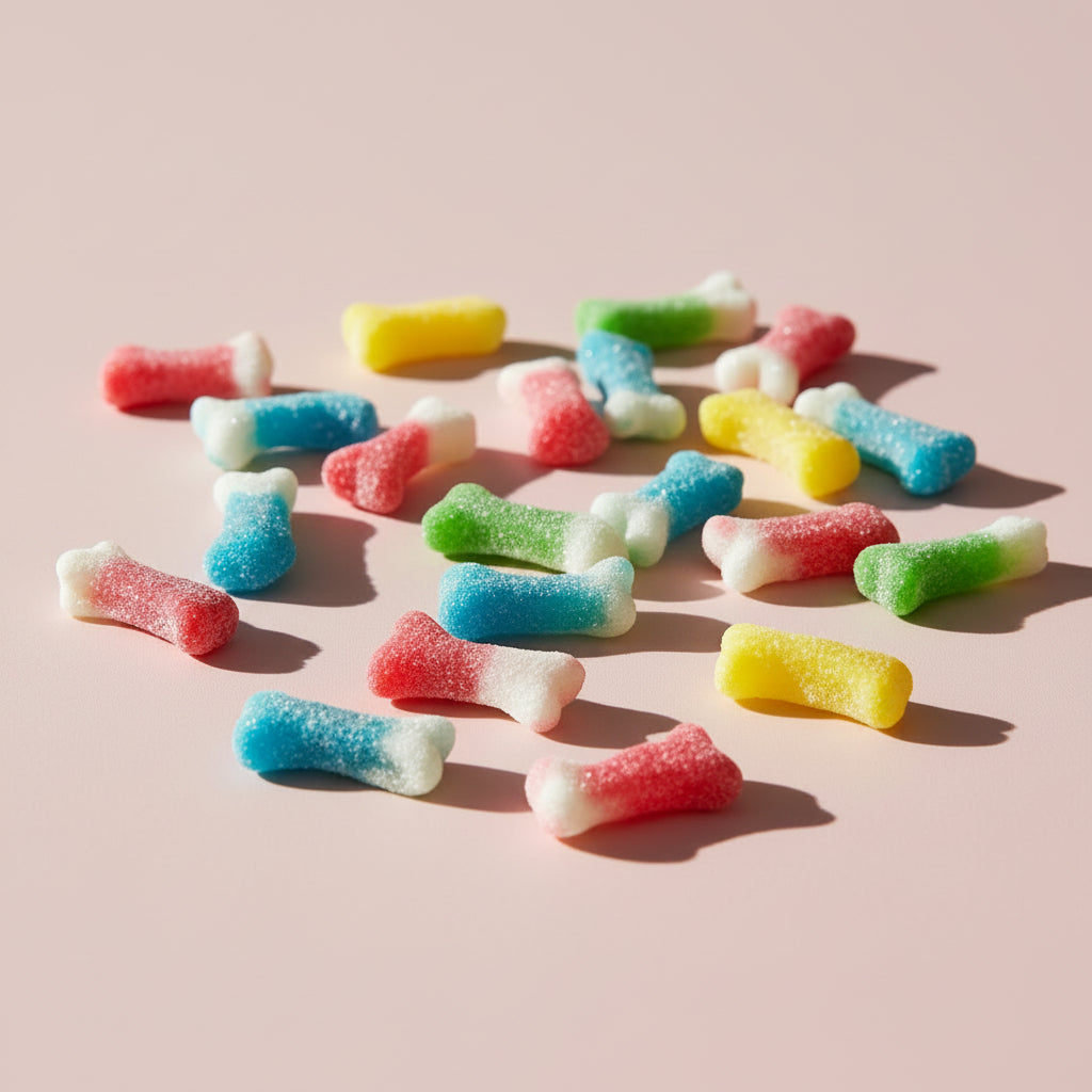 Os Assortis Acidulés Saveur Fruité – Bonbons Gélifiés Halal – Dulceplus – 100g