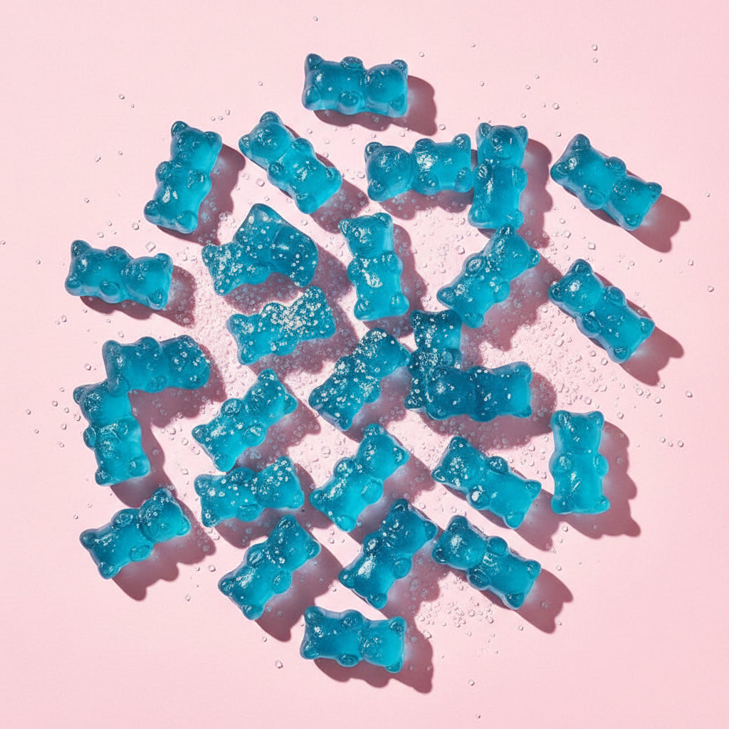 Ours épicés  saveur framboise damel 100g