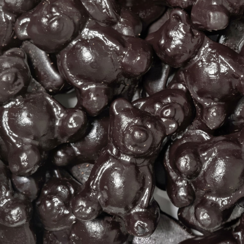 Oursons Lisses Saveur Réglisse – Bonbons Gélifiés – 100g