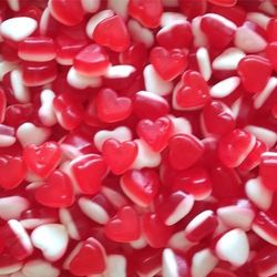 PETIT COEUR FRAISE CREME LISSE DULCEPLUS - 100G