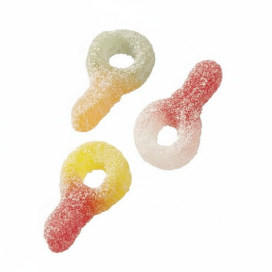 Tétines acidulées fruit FRISIA - 100gr