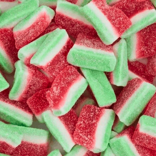 MINI TRANCHES DE PASTEQUES SUCREES-  100 gr