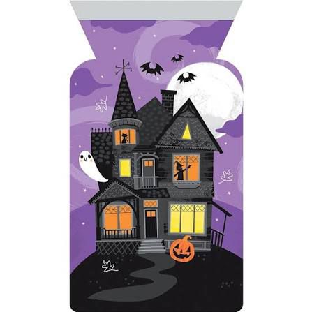 Verre avec sachet d'halloween+ 200 gr de bonbons au choix