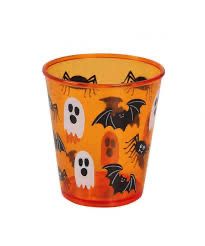 Verre avec sachet d'halloween+ 200 gr de bonbons au choix