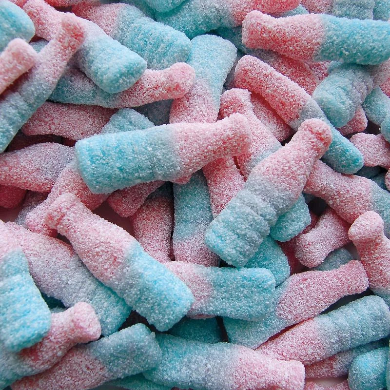 Bubblizz original bouteilles acidulées au goût bubble-gum ! 100g