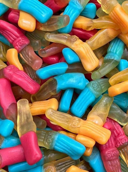 Bouteilles multicolore lisse  Damel-100 gr