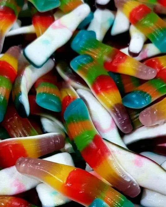 Bouteilles multicolore gélifiés preniums Dulceplus -100 gr