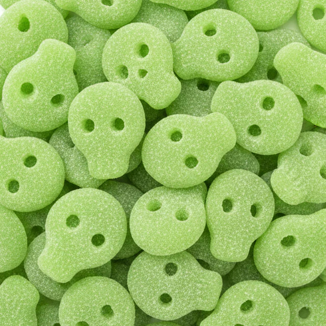 Mini crânes Suédois Citron Vert - 100g