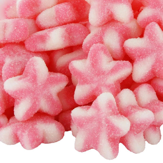 Etoiles twist sucrée fraise Dulceplus - 100 gr