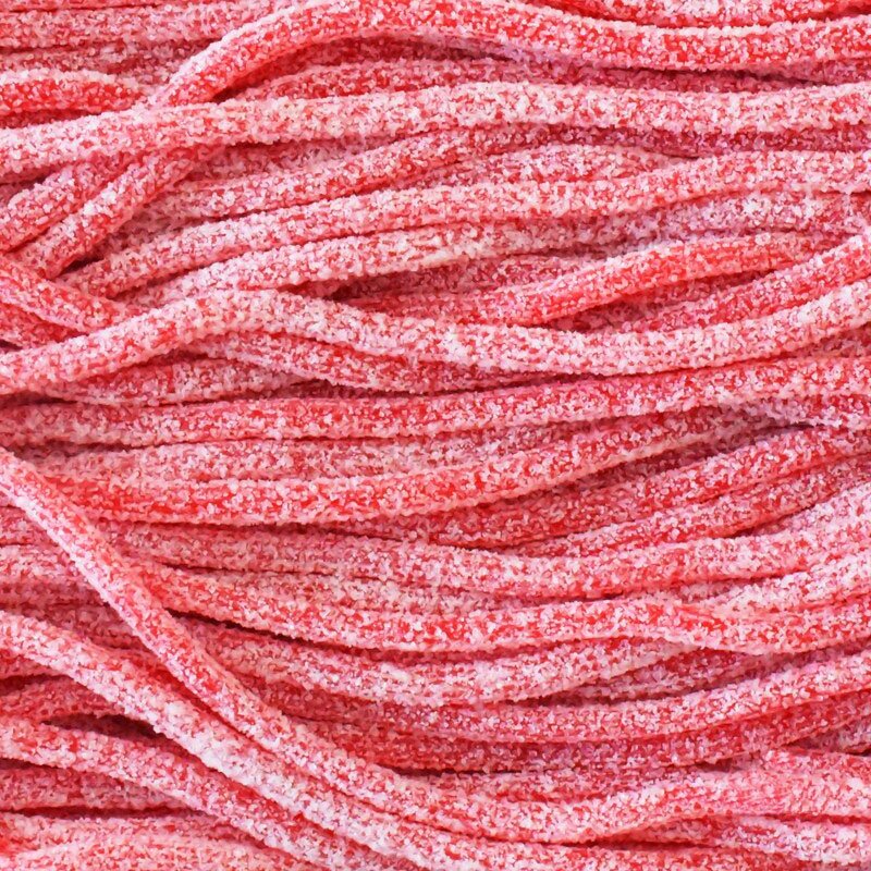 LASSOS TORSADES FRAISE - X5
