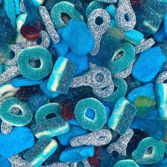 BONBON MIX BLEU 100GR PREPARATION EN LIVE