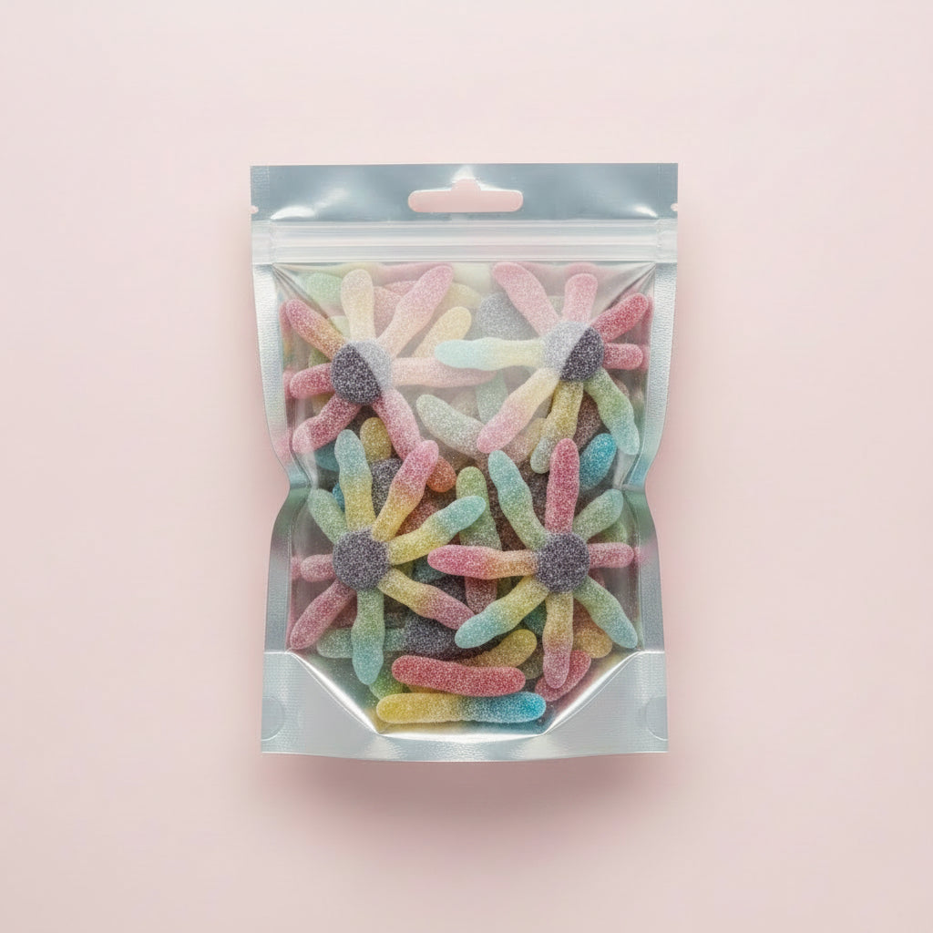 Octopus Acidulé Saveur Fruité – Bonbons Gélifiés – Trolli – 100g